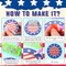 8-Piece Independence Day Diamond Painting Coasters with Holder – DIY American Flag Wooden Coaster Kit for Adults
